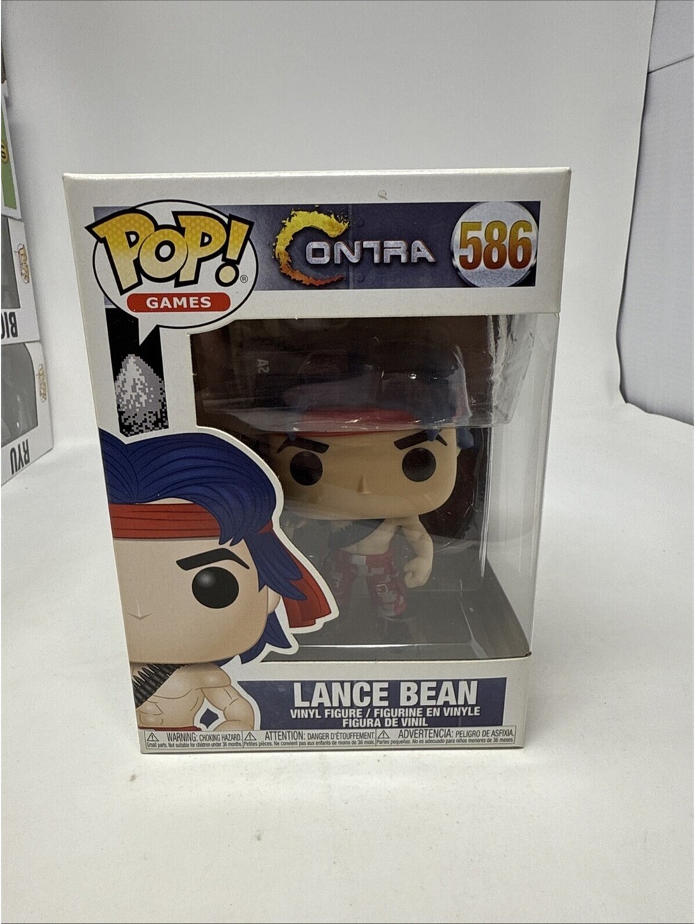 Funko Pop - Contra - Video Games Lance Bean #586 Retired